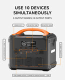 Newsmy 1102.5Wh 10 Geräte simultan laden