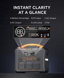 Newsmy 1102.5Wh Eindeutiges Display Benutzerfreundlich