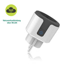SmartPlug XORO SOLAR SPP 16A1 für Innenräume, zur Überwachung des Stromverbrauchs und automatischer Energiezuteilung, WLAN 2,4 GHz, max. 16A, Android und iOS APP Anbindung