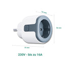 SmartPlug XORO SOLAR SPP 16A1 für Innenräume, zur Überwachung des Stromverbrauchs und automatischer Energiezuteilung, WLAN 2,4 GHz, max. 16A, Android und iOS APP Anbindung