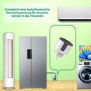 SmartPlug XORO SOLAR SPP 16A1 für Innenräume, zur Überwachung des Stromverbrauchs und automatischer Energiezuteilung, WLAN 2,4 GHz, max. 16A, Android und iOS APP Anbindung