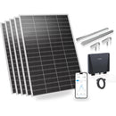 SUNSHARE 1000 W Ray Lite Module Balkonkraftwerk Set mit Smart Mikro-Wechselrichter und Halterung