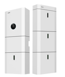 PV-Komplett Set 20,64kWp mit 48 Solarmodule von Sunova, Glas/Glas TopCon, N-Typ, dem KSTAR-Wechselrichter E10KT und 4 Batteriespeichermodulen mit 18,4 kWh Speicher