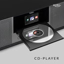 XORO HMT 600 V2 - Internetradio mit CD-Player, DAB/DAB+/FM Radio, WLAN, Bluetooth, Podcast, USB MP3 Mediaplayer, Spotify Connect, MP3-Streaming (UPnP), AUX IN, 2 x 10 Watt Lautsprecher (Stereo)