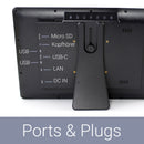 XORO MegaPAD 1404 V7, 14 Zoll Tablet-PC, Android 13, Six Core, 4GB RAM, 64GB Speicher,  PoE+, WLAN ax, Gigabit-LAN & USB-C