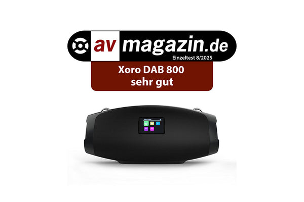 XORO DAB 800 im Test: Outdoor-Radio kombiniert mit Bluetooth-Lautsprecher
