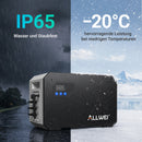 ALLWEI Balkonkraftwerk Speicher System — Komplettset 3,2 kWh / BM1600-2 Basis 1,6 kWh / B160 Erweiterung, LiFePO4, 1600W, erweiterbar bis 8 kWh, IP65, Plug & Play