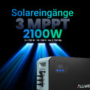 ALLWEI Balkonkraftwerk Speicher System — Komplettset 3,2 kWh / BM1600-2 Basis 1,6 kWh / B160 Erweiterung, LiFePO4, 1600W, erweiterbar bis 8 kWh, IP65, Plug & Play