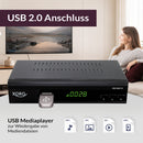 XORO HRS 8660 V2 mit USB 2.0 Mediaplayer für Videos, Musik und Bilder