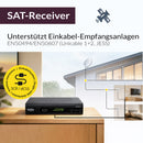 XORO HRS 8660 V2 SAT-Receiver mit Unicable 1+2, JESS und dCSS für Einkabel-SAT-Anlagen