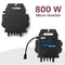 Balkonkraftwerk 1720W Komplettset mit 4 x 430W Bifalzial Module Glas-Glas der Marke Sunova Solar, Steckdose, APsystems Wechselrichter, 5 Meter Schutzkontakt-, 4 x 2 Meter DC-Kabel, 2 x Adapter Paar Y-Type 1 auf 2