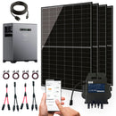 Main Bild Sunova Solar Panel mit SPS2155 und Wechselrichter + Zubehör und Mobile