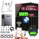 Main Bild Sunova Solar Panel mit SPS2155 und PVH 220 und Wechselrichter + Zubehör und Mobile