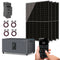 Balkonkraftwerk 1720W 4x 430W Bifazial mit Marstek Jupiter C Plus + CT002 Smart Meter