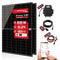 Balkonkraftwerk, mit Speicher SPS 1024 Wh, mit 2x410W Solarmodule der Marke Sunova Solar SS-410-54MDH, 800W Wechselrichter APsystems EZ1-M, 5m Schutzkontaktkabel, 4 x 2m DC Kabel und 2 x SPP 16A1 Smart Power Plug