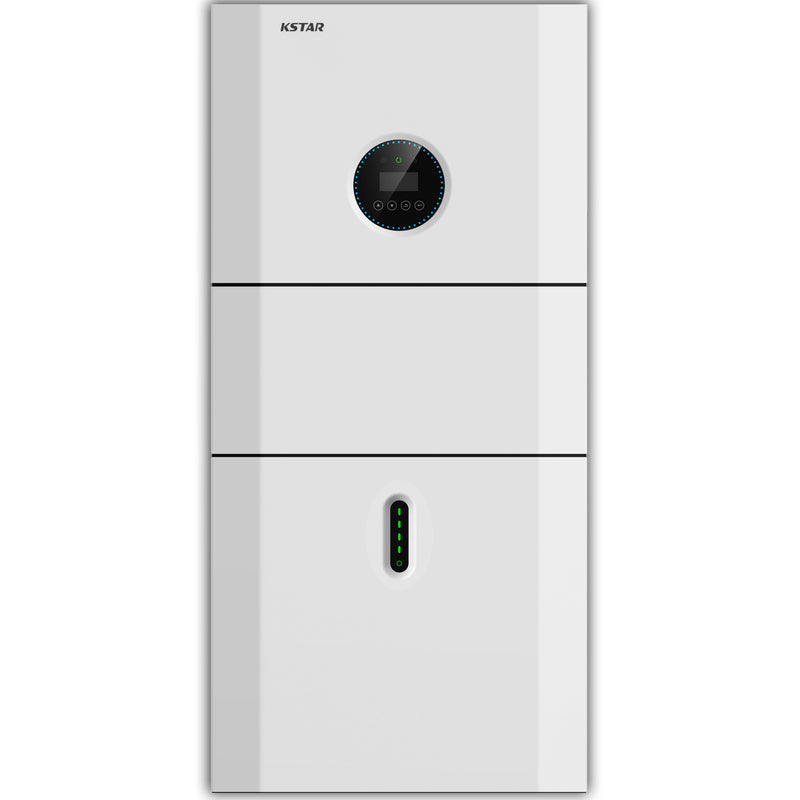 KSTAR - PV-Komplett Set 5,16kWp mit 12 Solarmodule von Sunova, Glas/Glas TopCon, N-Typ, dem KSTAR-Wechselrichter S5000D, dem KSTAR Smart Meter ADW300W und einem Batteriespeichermodul mit 5,1 kWh Speicherkapazität
