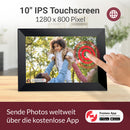 10.1 Zoll IPS Touchdisplay des XORO CPF 10C1 mit 1280 x 800 Pixel Auflösung
