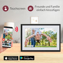 XORO CPF 10C1/C2 – WLAN Digitaler Bilderrahmen 10.1 Zoll, Frameo App, 16GB