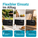 XORO DAB 142: Hochwertiges und vielseitiges DAB+/FM-Radio für erstklassigen Klang und eine breite Auswahl an Radiosendern!
