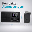 XORO DAB 142: Hochwertiges und vielseitiges DAB+/FM-Radio für erstklassigen Klang und eine breite Auswahl an Radiosendern!