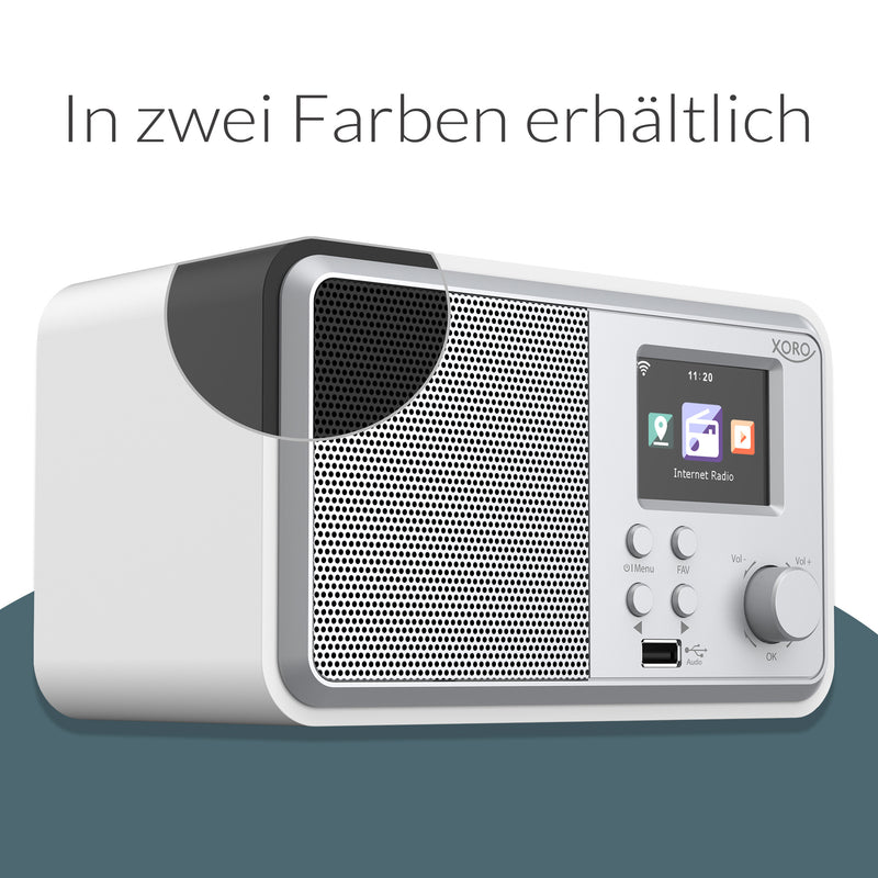 XORO DAB 300 IR: Vielseitige und leistungsstarke Internetradio mit DAB+ Empfang für erstklassiges Entertainment in Ihrem Zuhause!