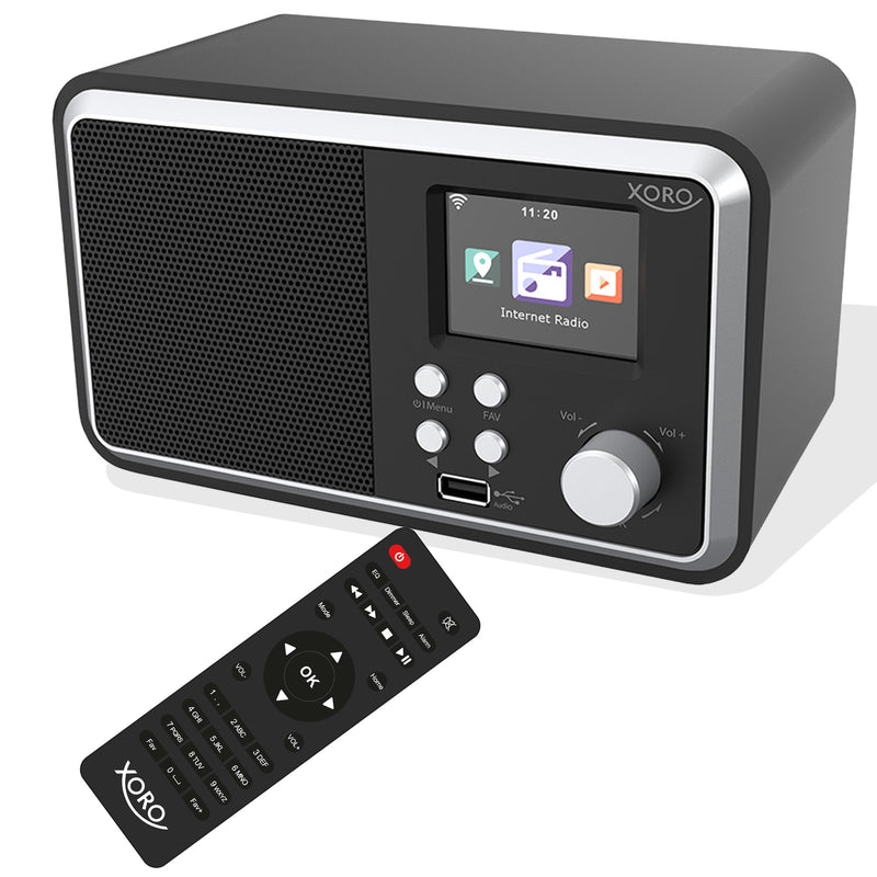 XORO DAB 300 IR: Vielseitige und leistungsstarke Internetradio mit DAB+ Empfang für erstklassiges Entertainment in Ihrem Zuhause!