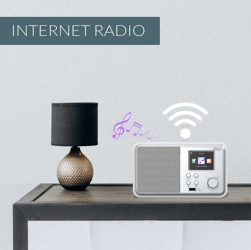 XORO DAB 300 IR: Vielseitige und leistungsstarke Internetradio mit DAB+ Empfang für erstklassiges Entertainment in Ihrem Zuhause!