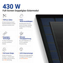 XORO SOLAR - Erweiterbares Plug & Play Balkonkraftwerk Set aus SPS 2155 und SPB 215X bis 4032 Wh Kapazität, 1720W Solarpanels, Wechselrichter & 5m Schutzkontaktkabel