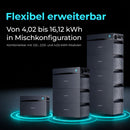 SUNSHARE Glory 4 kWh Stromspeicher, modular erweiterbar bis 16,12 kWh