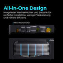 SUNSHARE Glory Hybrid-Wechselrichter – Plug-&-Play Balkonkraftwerk Inverter mit Dual MPPT | 800 W