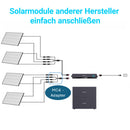 SUNSHARE Glory Hybrid-Wechselrichter – Plug-&-Play Balkonkraftwerk Inverter mit Dual MPPT | 800 W