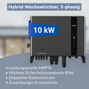 Haier Hybrid-Wechselrichter 10 kW dreiphasig mit leistungsstarken MPPTs, IP66-Sicherheitsstandard und Notstromfunktion