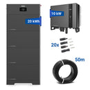 Haier Energiespeichersystem 20 kWh mit Wechselrichter, Verbindungskabel und Zubehörset