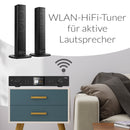 XORO HFT 440 Pro WLAN-HiFi-Tuner zur Verbindung mit aktiven Lautsprechern