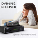 XORO HRS 2610 V3 HD-Receiver für digitales Satellitenfernsehen mit USB-Mediaplayer