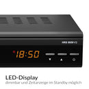 XORO HRS 8659 V2 HD DVB-S2 Satellitenreceiver mit HDMI, SCART, USB-Mediaplayer, Unicable 1+2 und 12V-Eingang