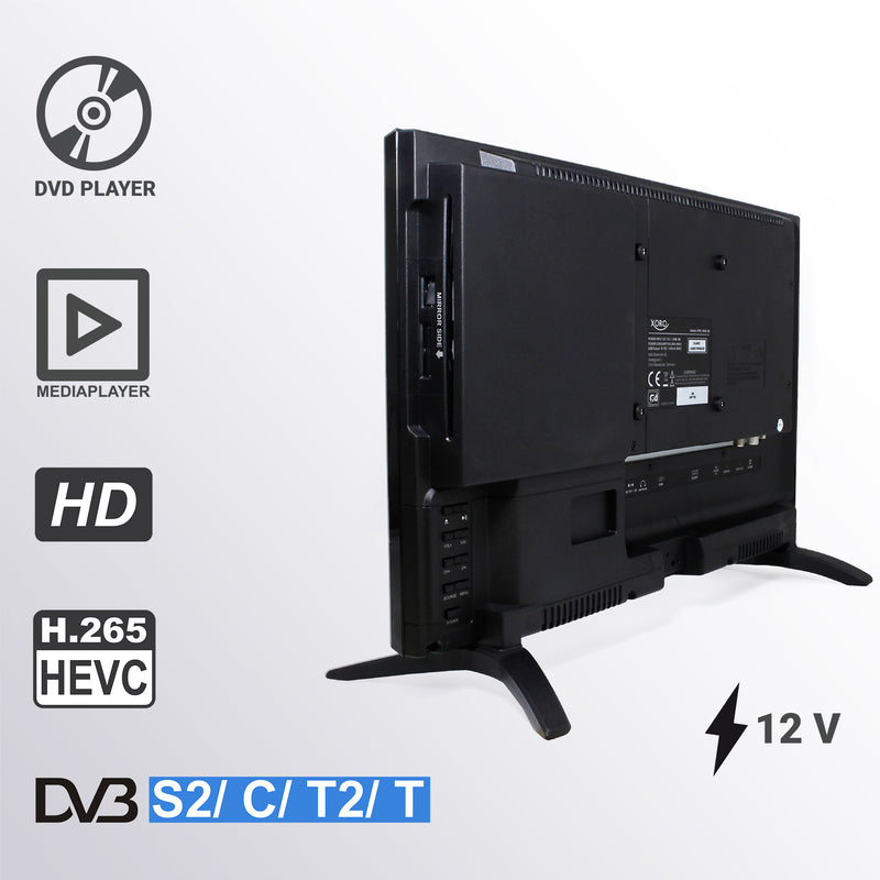 Bundle: XORO HTC 1949 V2 (18.5" LED TV,DVD,Triple Tuner) incl. freenet TV CI+ Modul DVB-T2 - 3 Monate)