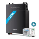 MARSTEK Venus E 5,12 kWh AC-gekoppelter Solarstromspeicher Set mit Shelly Pro 3EM 120A, mit App-Steuerung, Erweiterbar, Notstromfunktion & bis zu 10 Jahren Garantie