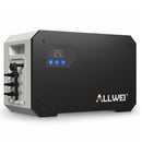 ALLWEI Balkonkraftwerk Speicher System — Komplettset 3,2 kWh / BM1600-2 Basis 1,6 kWh / B160 Erweiterung, LiFePO4, 1600W, erweiterbar bis 8 kWh, IP65, Plug & Play