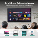 XORO MeetingPad 75" – 4K Touchscreen Smartboard mit Android 14, 100 Touchpunkte & professioneller Kamera