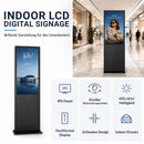 XORO MegaPAD Signage 43T – 43 Zoll Full-HD Digital Signage mit Infrarot-Touch, Android 11, WLAN & Fernverwaltung