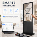 XORO MegaPAD Signage 43T – 43 Zoll Full-HD Digital Signage mit Infrarot-Touch, Android 11, WLAN & Fernverwaltung