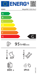 XORO MegaPAD 1333 Pro 2 - 13,3 Zoll Android 15 Tablet, Full HD IPS ideal für Home Office & Digital Signage