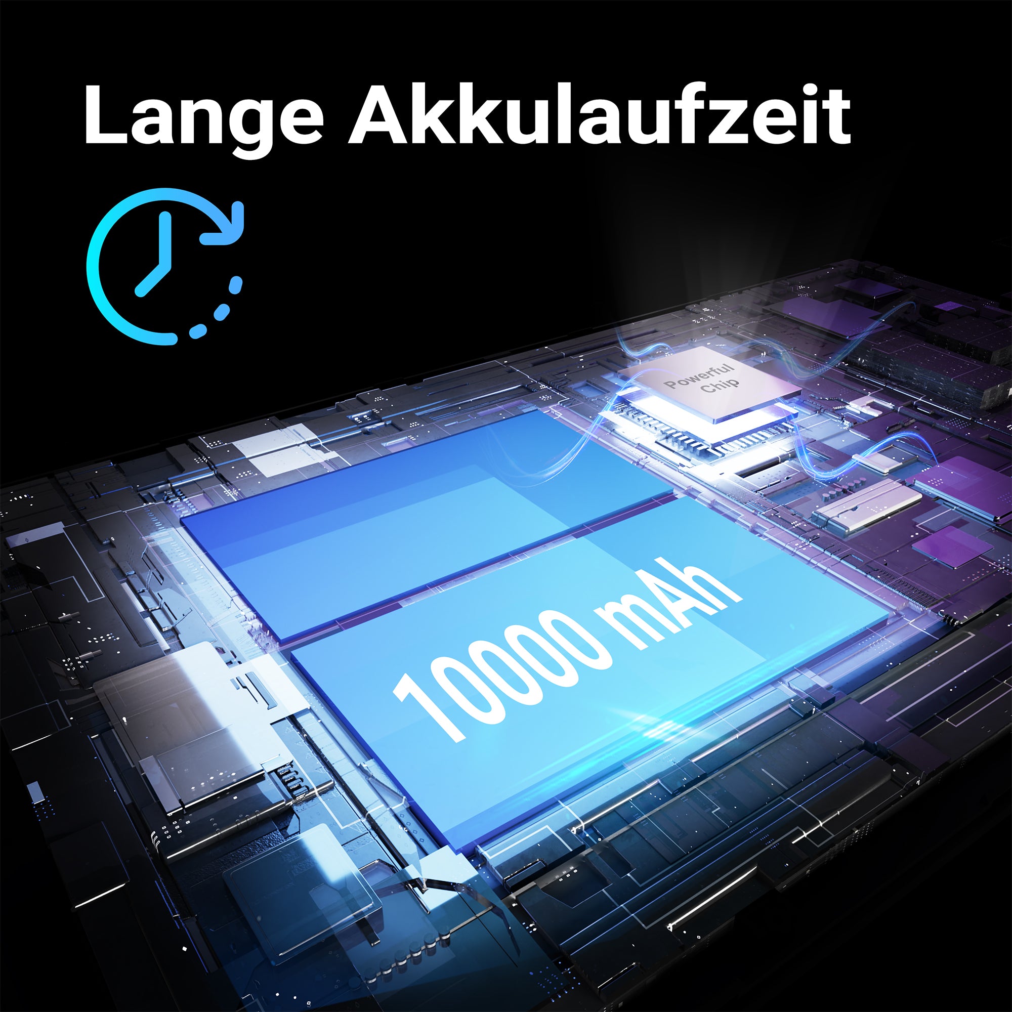 XORO MegaPAD 13.3 Zoll  1333 Pro Tablet-PC mit FullHD IPS Display, Android 13, 10.000 mAh Akku, 2.0GHz 64Bit OctaCore CPU, 6 GB RAM, 128 GB Flash, 5G WiFi, Bluetooth, Kartenleser, 5 MP Kamera, USB-C