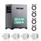 XORO SOLAR SPS 2155 Main - 4x XORO SOLAR SPP 16A2 Smart Plugs & Kabel