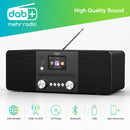 XORO HMT 620 Internetradio mit CD-Player, DAB/DAB+/FM Radio, WLAN, Bluetooth, Spotify Connect, MP3 USB Player, Netzwerkstreaming, AUX IN, 2 x 10 Watt Lautsprecher (Stereo), externe Antenne F-Anschluß