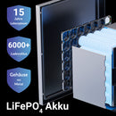 XORO SOLAR SPB 215X: 2016 Wh LiFePO₄ Erweiterungsakku für SPS 2155 Solarstromspeicher