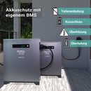 XORO SOLAR SPB 215X: 2016 Wh LiFePO₄ Erweiterungsakku für SPS 2155 Solarstromspeicher