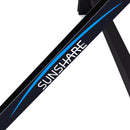 SUNSHARE Universelle Balkonhalterung für Ray 200 W Module - einfache Montage an Metall-, Glas- & Balkonbrüstungen