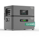 XORO SOLAR ATLAS-D PLUS 2,4 kWh Hybrid Speicher + Pro 3EM, EcoTracker